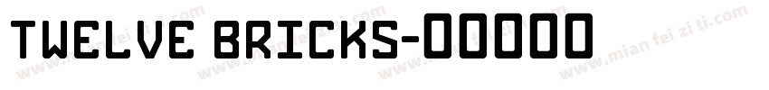 Twelve Bricks字体转换